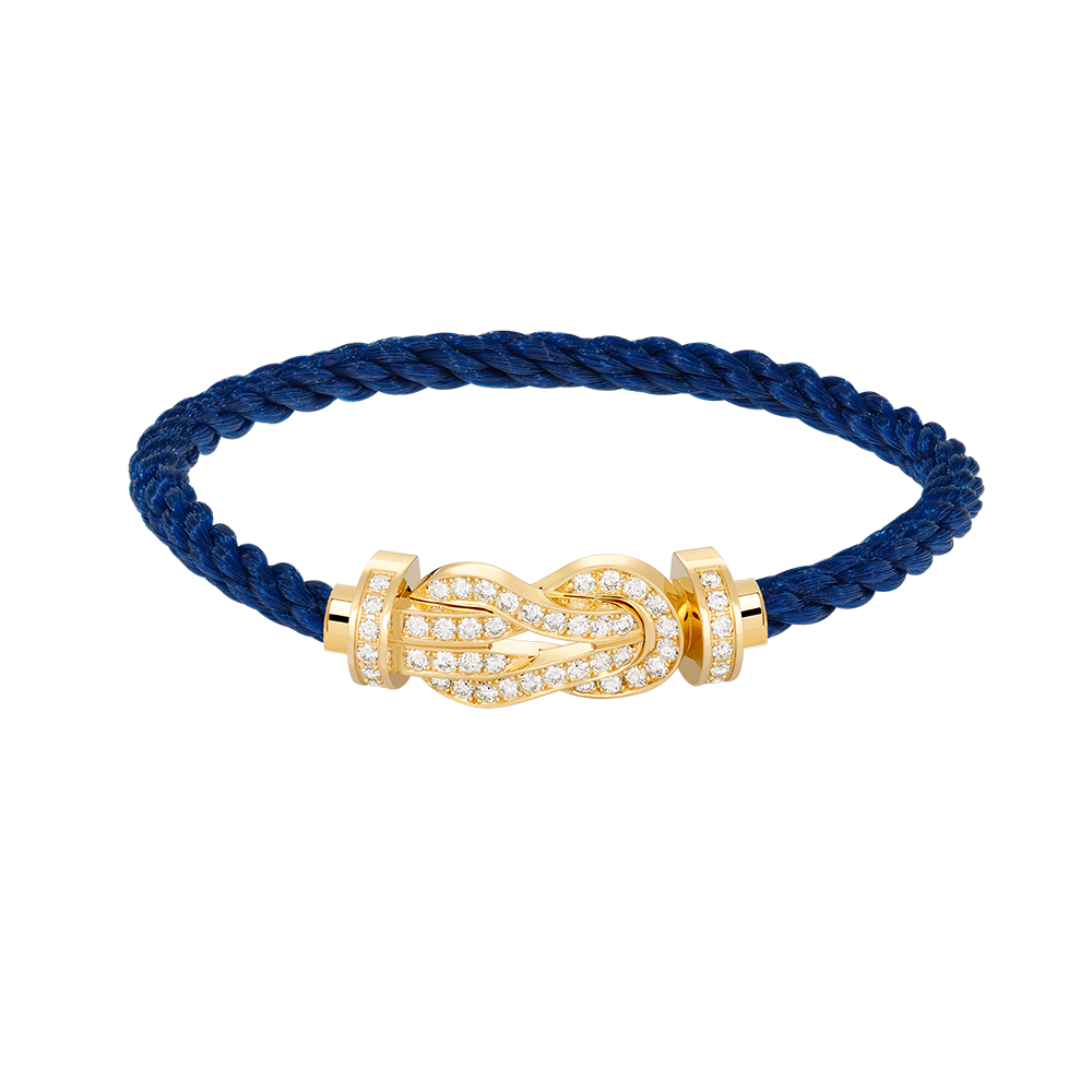 ¡®Lumi¡¯CHANCE LARGE 8 FIGURE BUCKLE FULLDIAMOND BRACELET GOLD