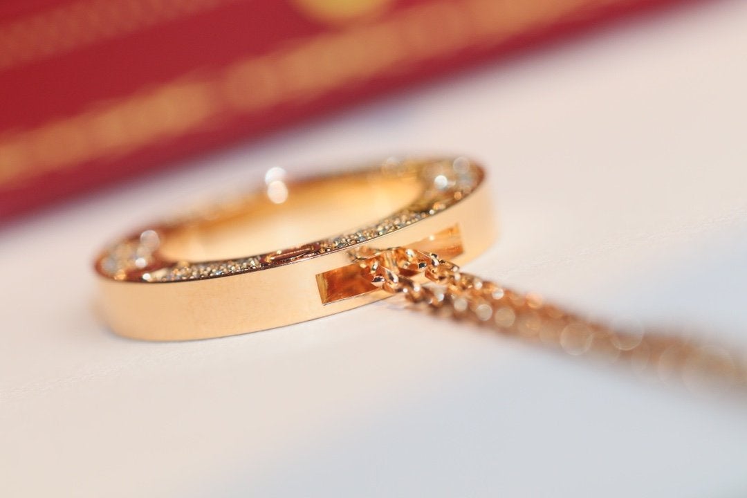 Lumi® LOVE Halskette, verstellbar, Roségold 