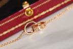 Lumi® LOVE KETTE ROSÉGOLD UND SILBER 