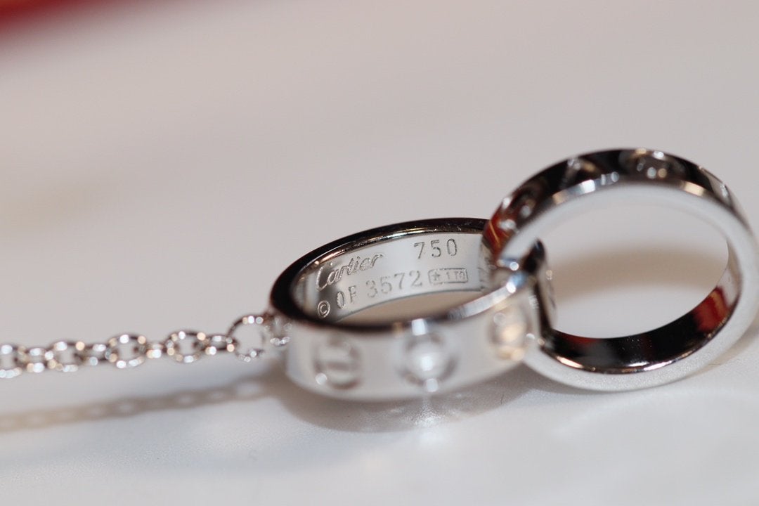Lumi® LOVE KETTE ROSÉGOLD UND SILBER 