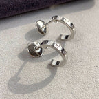 Lumi® LOVE OHRRINGE 2,65 MM SILBER 