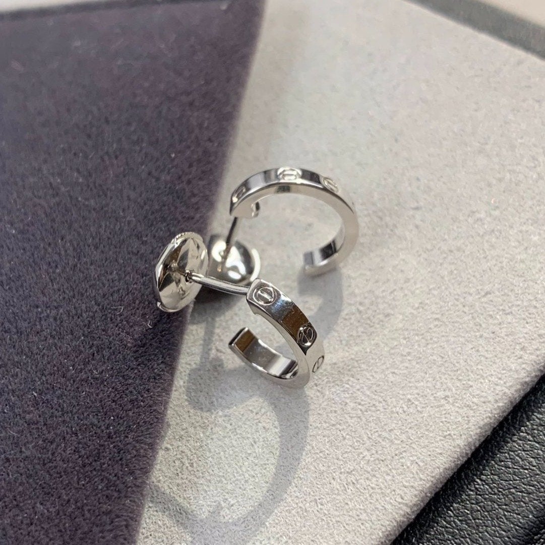 Lumi® LOVE OHRRINGE 2,65 MM SILBER 