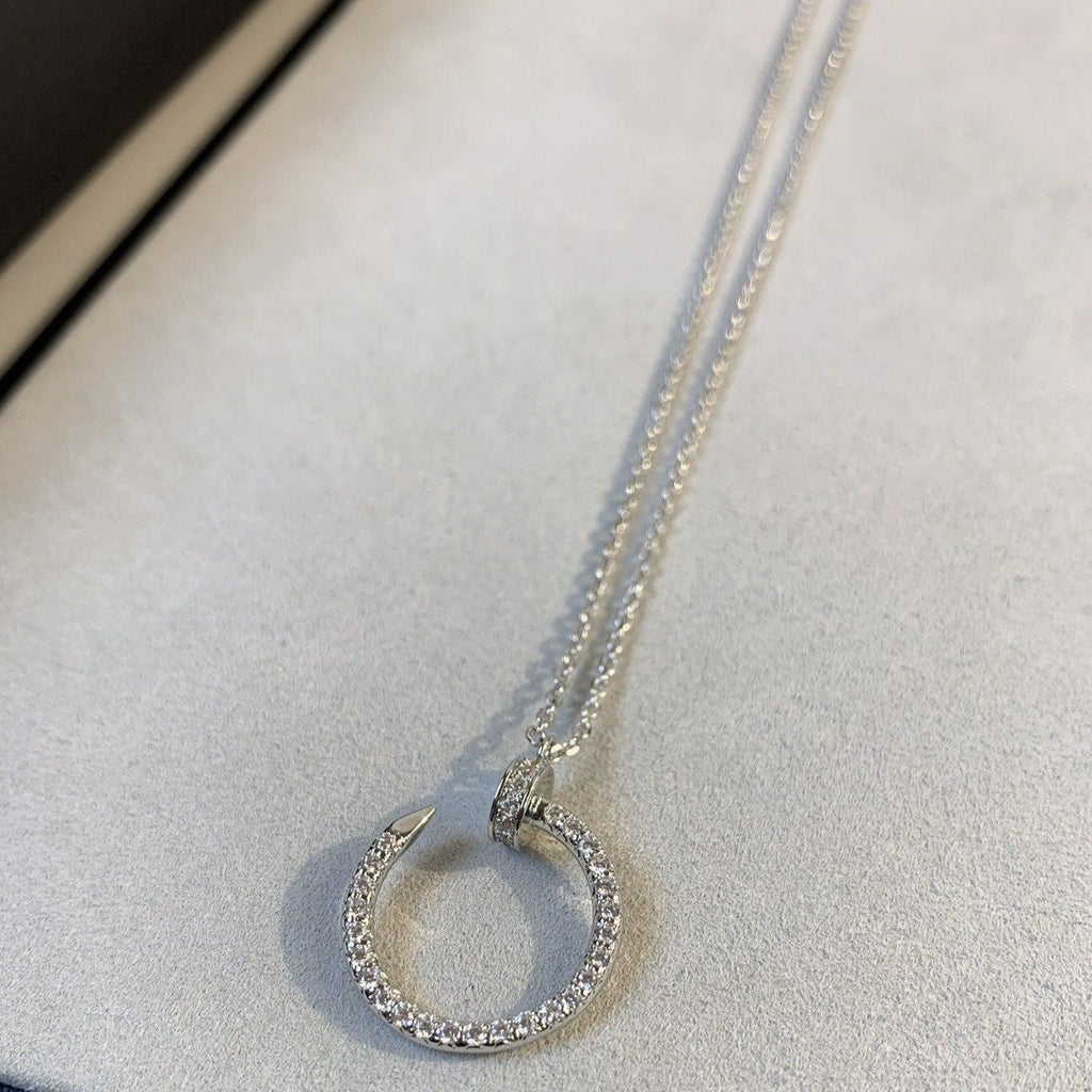 Lumi's Juste Halskette aus Silber und Diamanten 