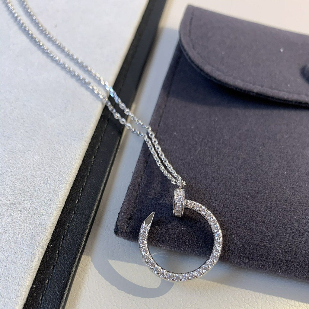 Lumi's Juste Halskette aus Silber und Diamanten 
