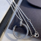 Lumi's Juste Halskette aus Silber und Diamanten 