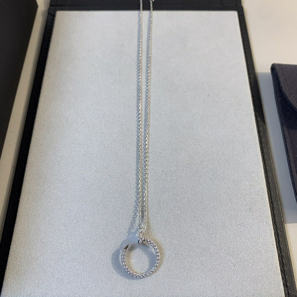 Lumi's Juste Halskette aus Silber und Diamanten 