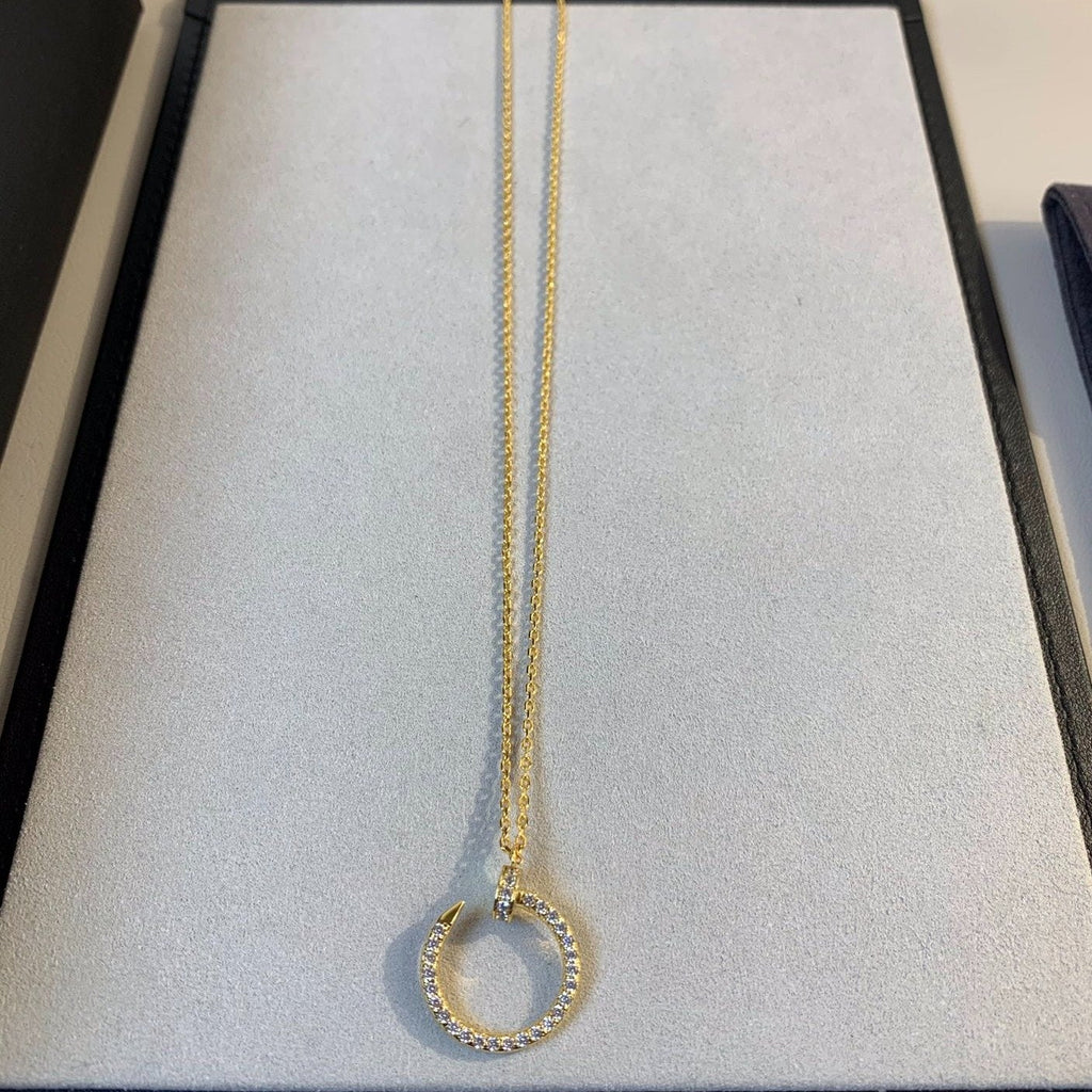 Lumi's Juste Halskette Gold Diamanten 