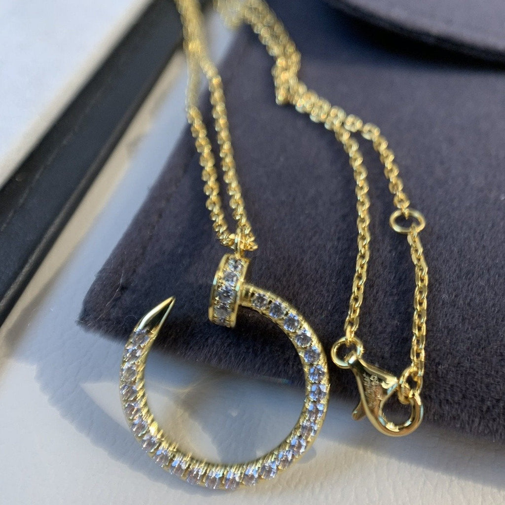Lumi's Juste Halskette Gold Diamanten 