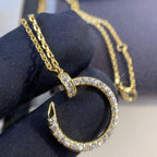 Lumi's Juste Halskette Gold Diamanten 