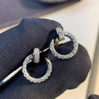 Lumi Juste Ohrringe Silber Diamanten 