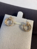 Lumi Juste Ohrringe Gold Diamanten 