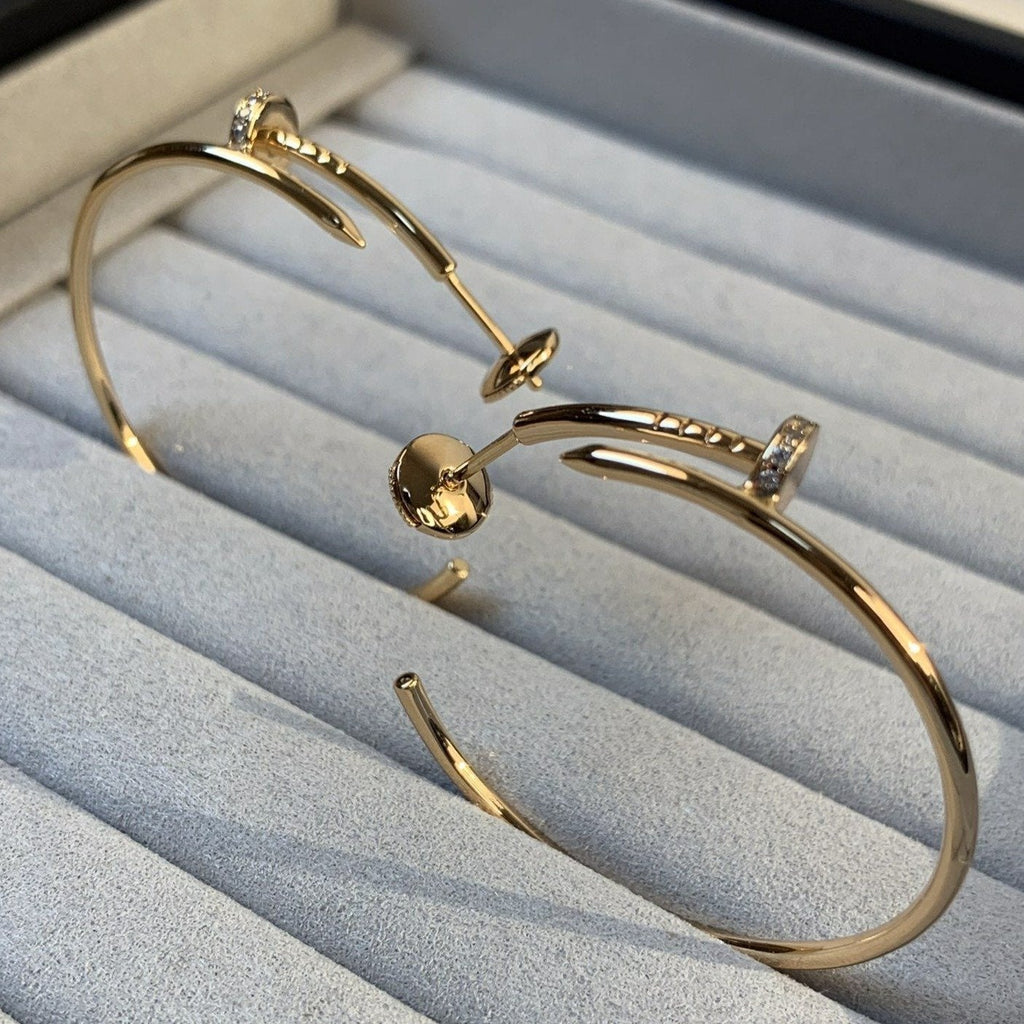 Lumi Juste Ohrringe, Gold, Diamanten, 1,8 mm 