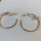 Lumi Juste Ohrringe, Gold, Diamanten, 1,8 mm 