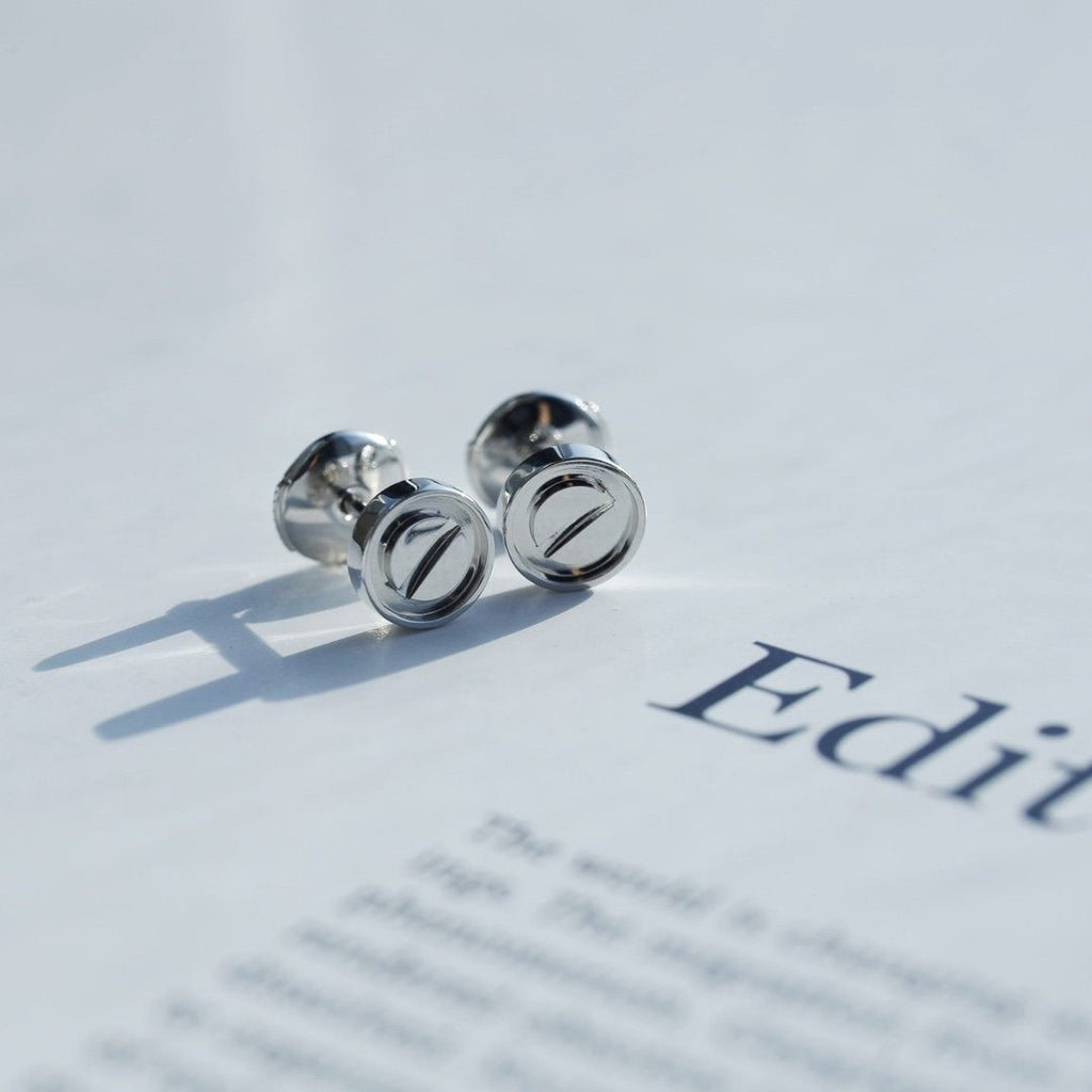 Lumi® LOVE OHRRINGE SILBER 10MM