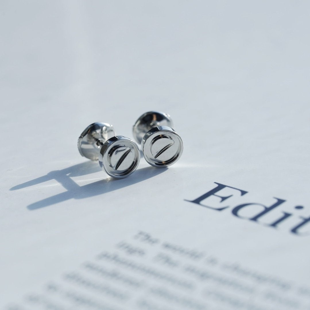 Lumi® LOVE OHRRINGE SILBER 10MM