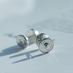 Lumi® LOVE OHRRINGE SILBER 10MM
