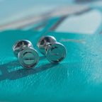 Lumi® LOVE OHRRINGE SILBER 10MM
