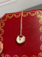 ¡®Lumi¡¯AMULETTE ROSÉGOLD MOP-HALSKETTE