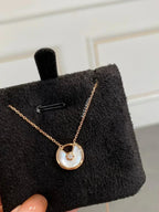 ¡®Lumi¡¯AMULETTE ROSÉGOLD MOP-HALSKETTE