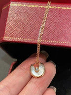 ¡®Lumi¡¯AMULETTE ROSÉGOLD MOP-HALSKETTE