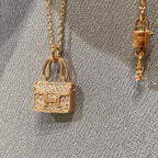 Lumi CONSTANCE Anhänger-Diamantkette 