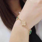 [Lumi] Neue Armbandkollektion „Clover 5 Motiv Malachit“