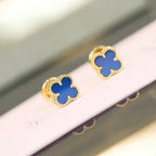 Lumi CLOVER MINI 9,5 MM TÜRKIS-OHRRINGE