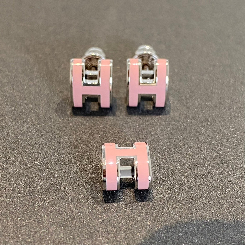 Lumi MINI POP H SILBERNE OHRRINGE ROSA