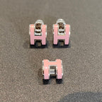 Lumi MINI POP H SILBERNE OHRRINGE ROSA