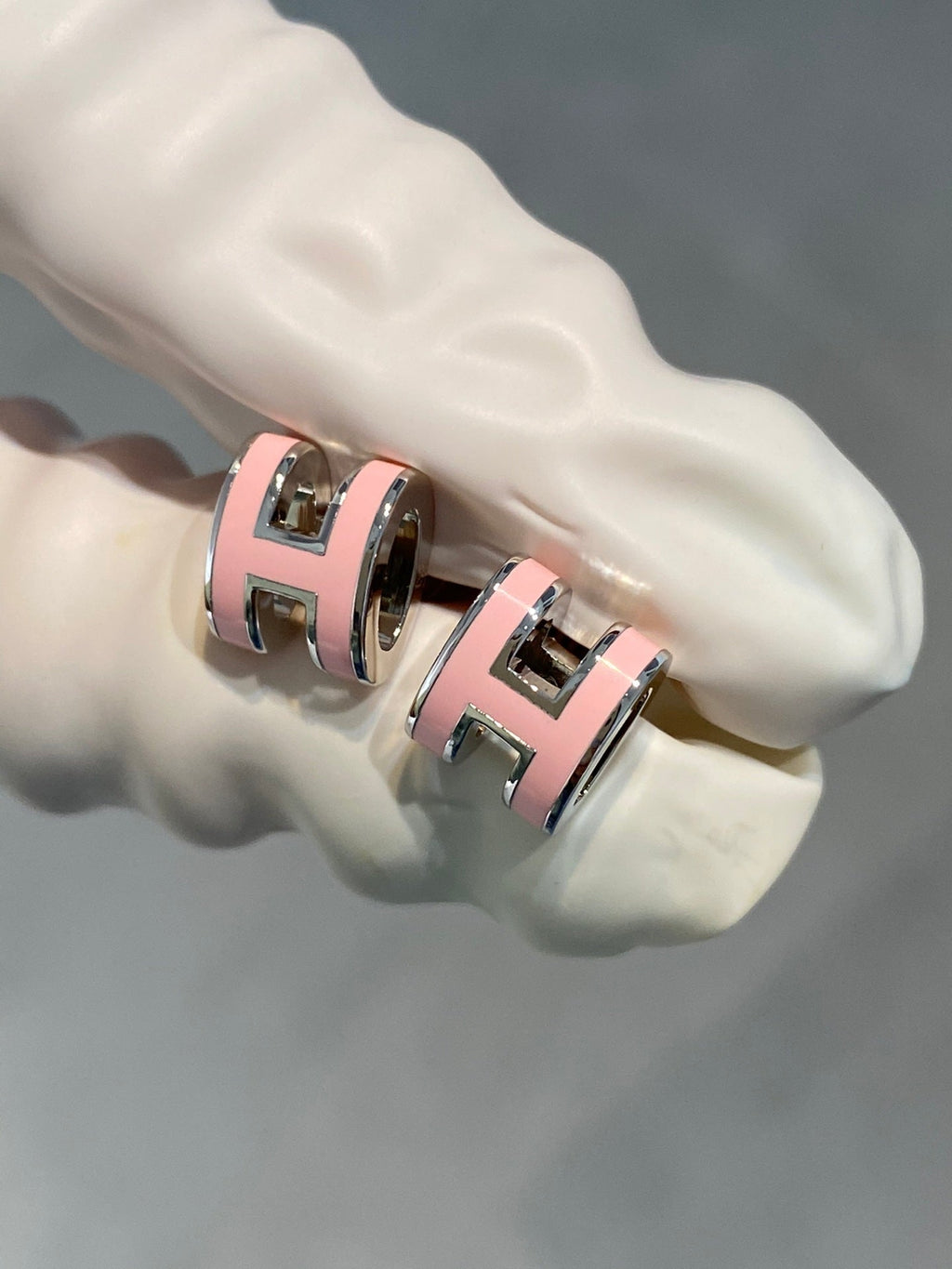 Lumi MINI POP H SILBERNE OHRRINGE ROSA