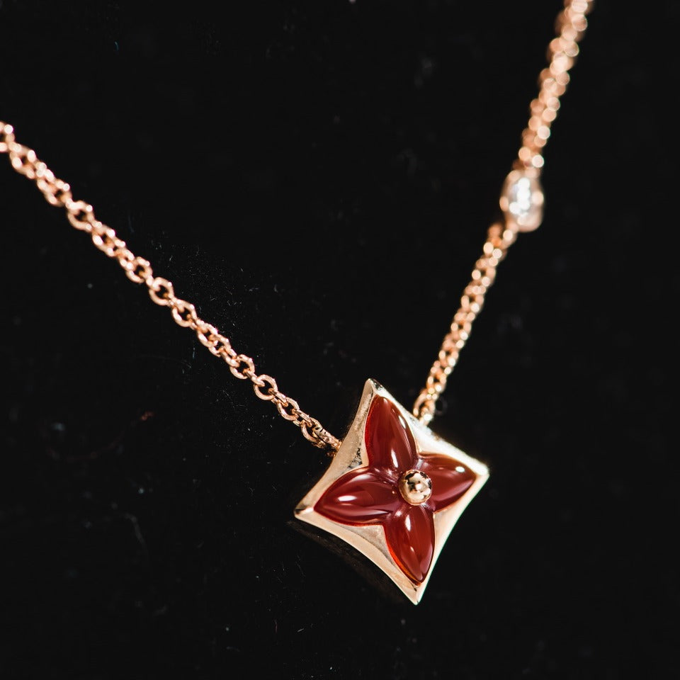 ¡®Lumi¡¯Sternkette, Roségold, 1 Diamant