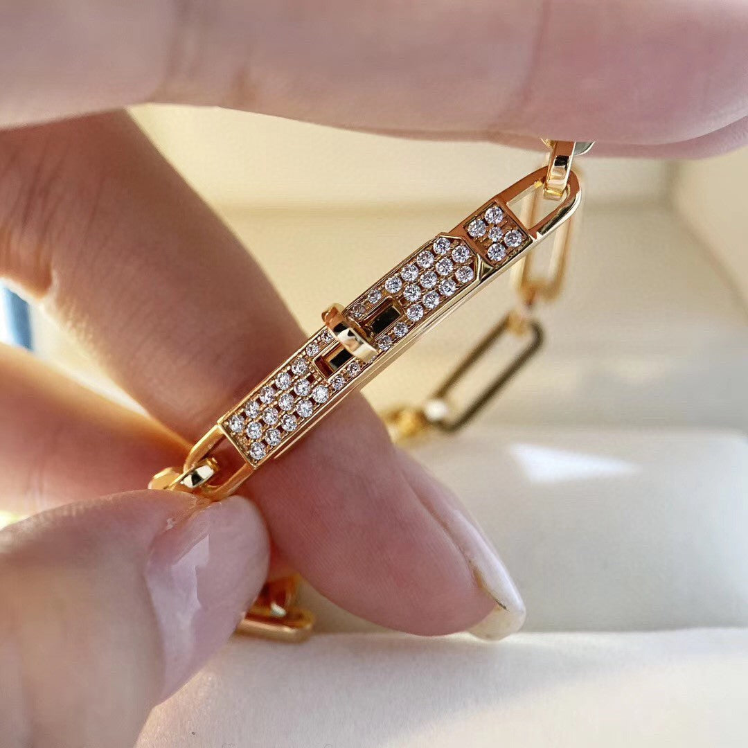 ¡®Lumi¡¯CHAINE BRACELET SMALL MODEL DIAMOND