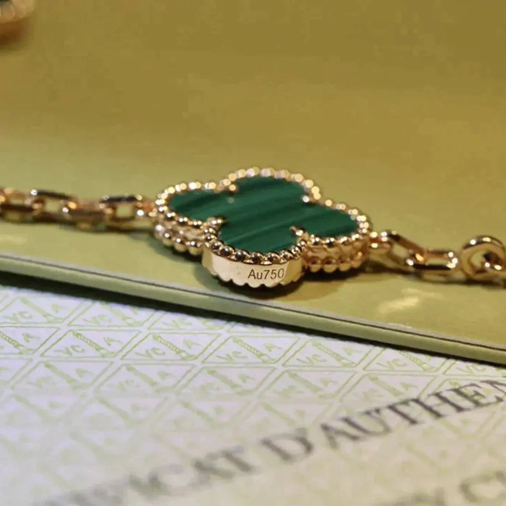 [Lumi] Neue Armbandkollektion „Clover 5 Motiv Malachit“