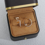 Lumi Juste Ohrringe, 12,75 mm, Roségold, Diamant