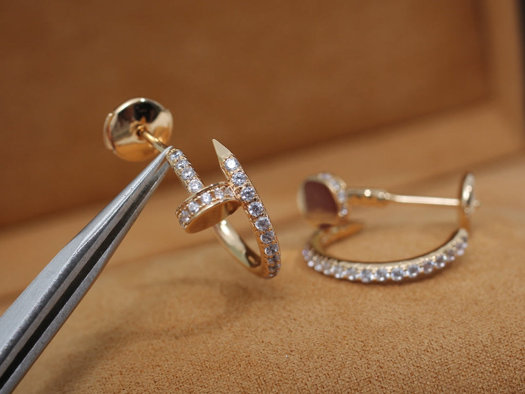 Lumi Juste Ohrringe, 12,75 mm, Roségold, Diamant