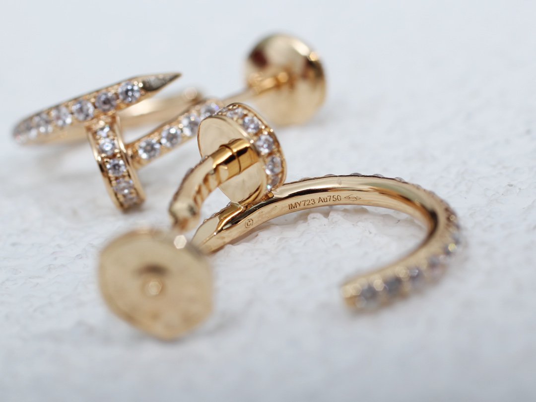 Lumi Juste Ohrringe, 12,75 mm, Roségold, Diamant