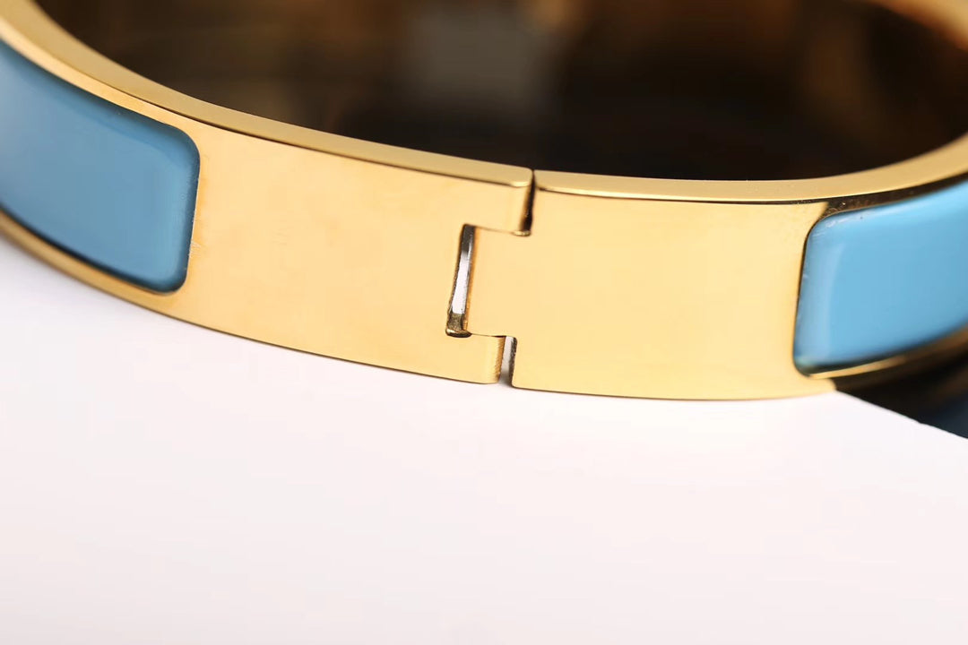 LumiH CLOUD BLUE ARMBAND GOLD DIAMANT