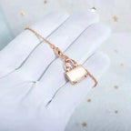 ¡®Lumi¡¯AMULETTE-ANHÄNGER ROSÉGOLD-KETTE