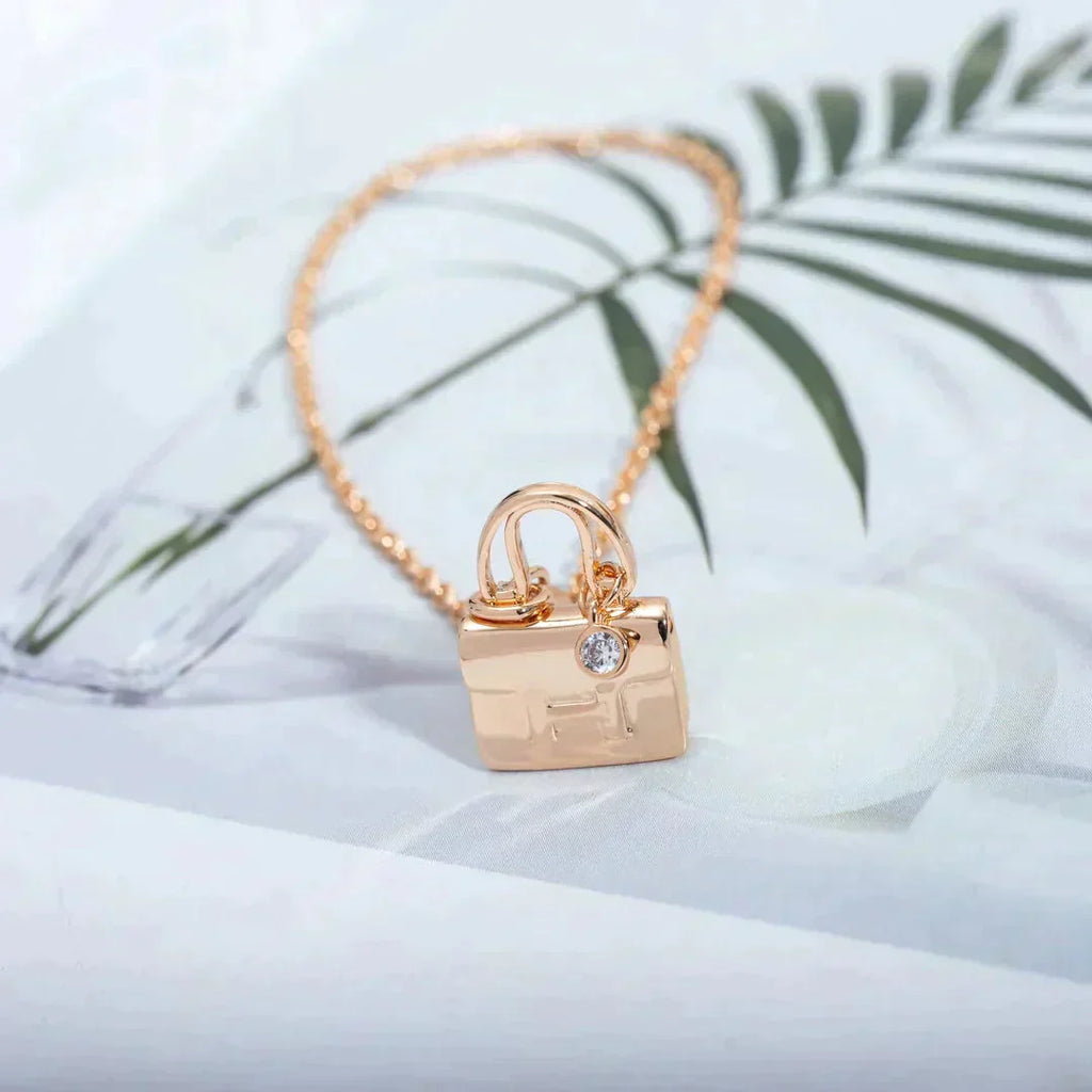 ¡®Lumi¡¯AMULETTE-ANHÄNGER ROSÉGOLD-KETTE