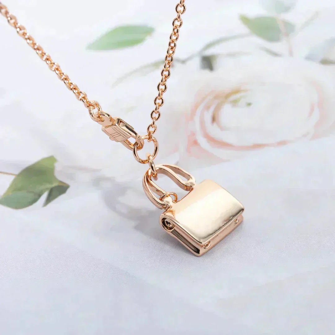¡®Lumi¡¯AMULETTE-ANHÄNGER ROSÉGOLD-KETTE
