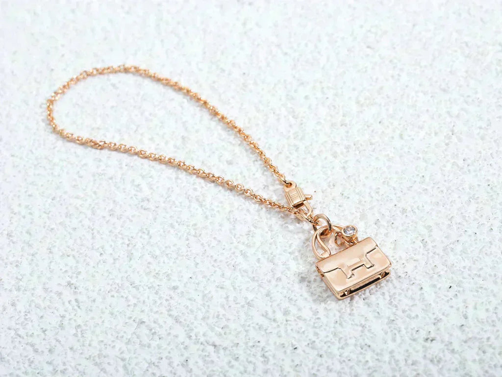 ¡®Lumi¡¯AMULETTE-ANHÄNGER ROSÉGOLD-KETTE