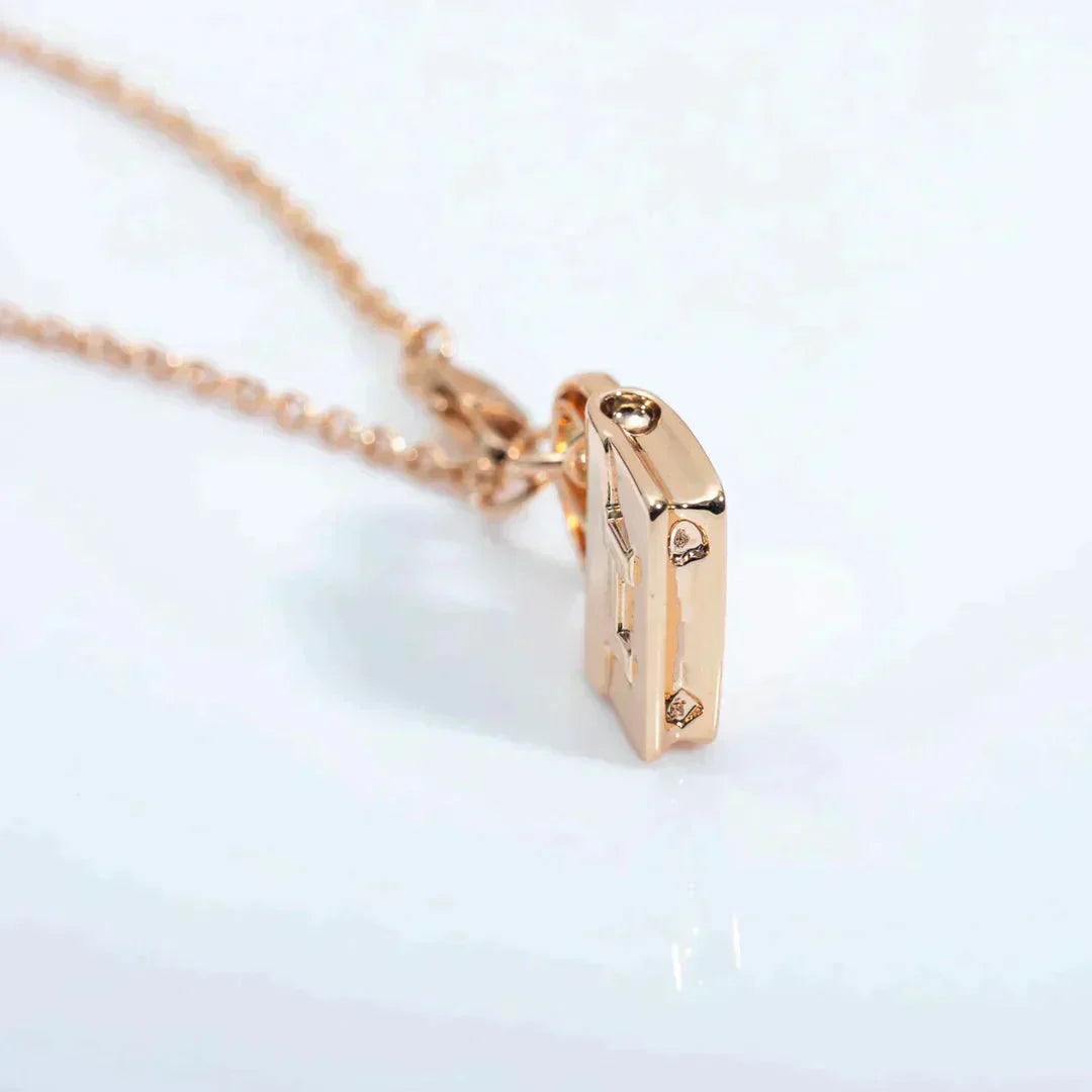 ¡®Lumi¡¯AMULETTE-ANHÄNGER ROSÉGOLD-KETTE