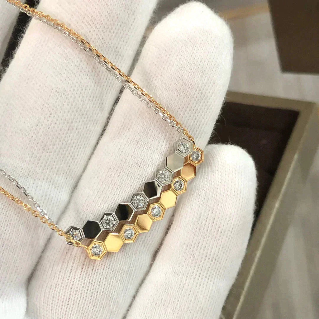 ¡®Lumi¡¯BEE LOVE HALSKETTE MIT DIAMANT