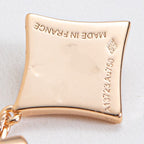Lumi® Stern-Diamanten-Ohrringe Gold