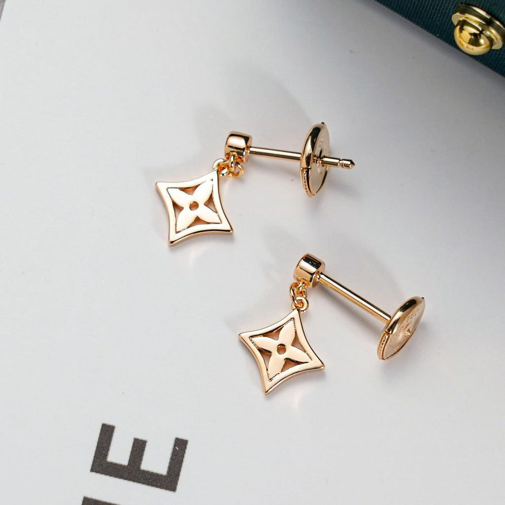 Lumi® Sternohrringe Gold