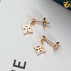 Lumi® Sternohrringe Gold