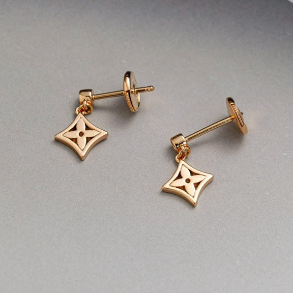Lumi® Sternohrringe Gold