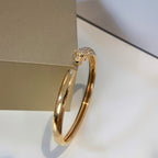 LumiPanthere Gold Diamond offenes Armband