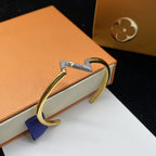 ¡®Lumi¡¯VOLTE UPSITE DOWN DIAMOND GOLD OFFENES ARMBAND