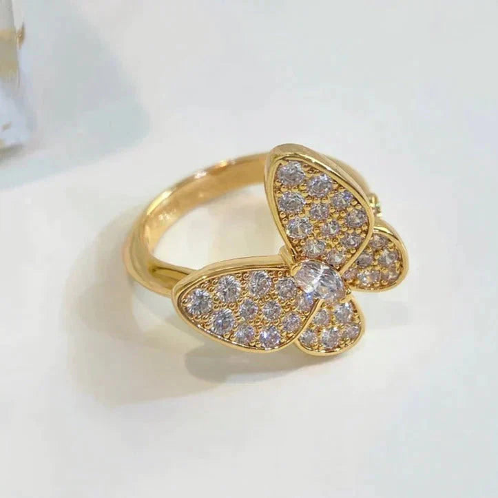 ¡®Lumi¡¯BUTTERFLY DIAMOND RING
